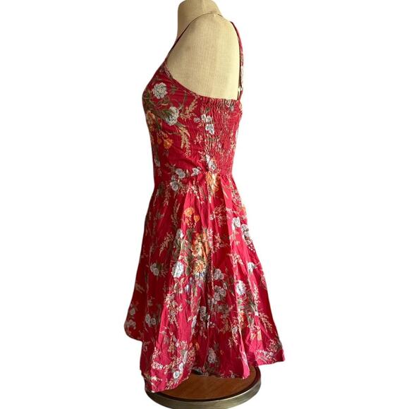 Womens Dress Size Small Sun Summer Flirty Beach Resort Girly Floral Garden Party - Picture 6 of 8